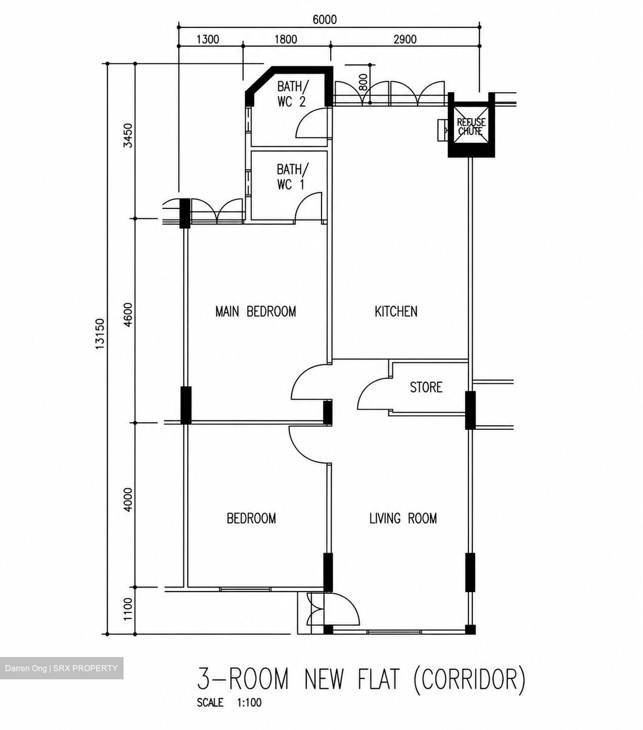 Blk 210 Jurong East Street 21 (Jurong East), HDB 3 Rooms #579763351